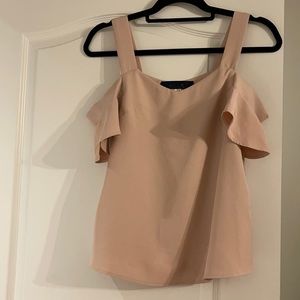 Baby Pink Cut-Off Blouse